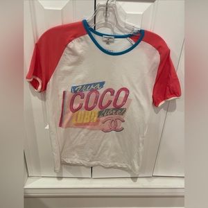 Chanel Viva Coco Cuba Libre tee Limited Edition Runway Size Medium Authentic